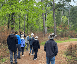 Birders in the Ouachita Mountains